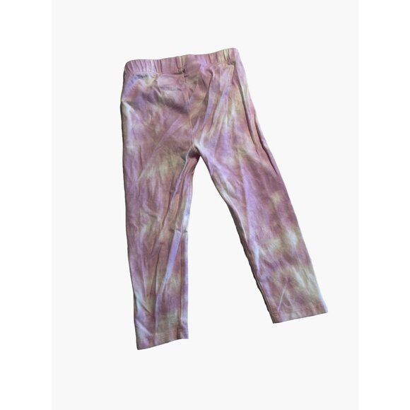 GAP Playtime Favorites Toddler Girls Size 2 Purple Tie Dye Outfit Set Cotton Pul - Picture 3 of 7